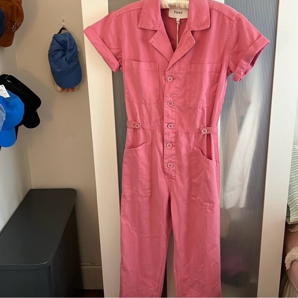NWT Pistola Grover Short Sleeve Field Suit Flamingo Sz S